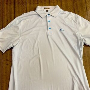 Diamanté Cabo Peter Millar Golf shirt Men's White Polo Shirt